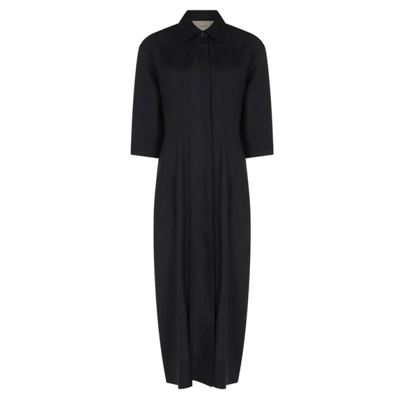 NWT ASCENO Black Organic Linen The New York Maxi Dress M natural fibers is  available for purchase on au PAY Market - Imported Goods Online Store  Co.Ltd. | au PAY Market -